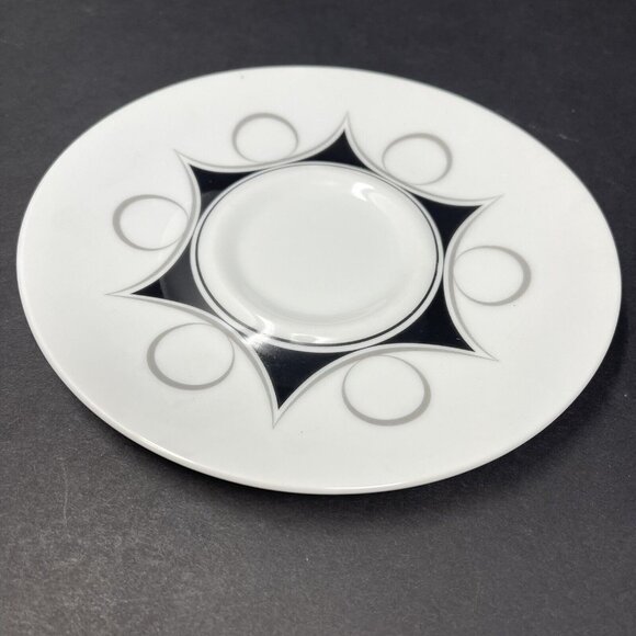 Mikasa Tempo Seventy Fine China Geni B3076 Oval Saucers Set Of 2 - Picture 1 of 6
